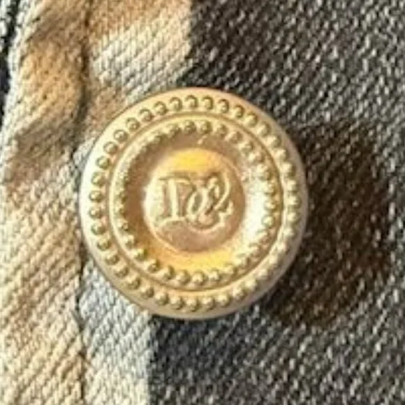 DG2 Multi Wash Stripe Stretch Cotton Blend Denim Blazer - Picture 10 of 12